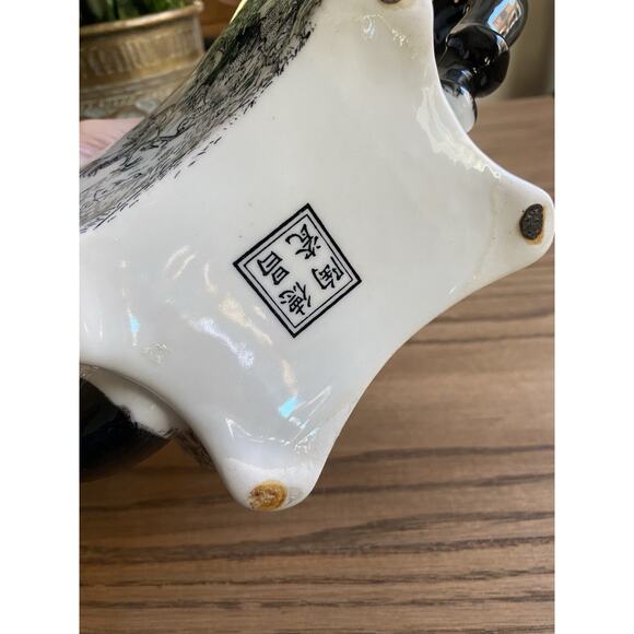 Rare Vintage Early 20th Century Antique Dechang Ceramics Chinese Teapot Rooster - Picture 5 of 7